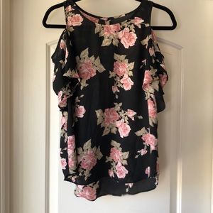 Fortune + Ivy floral top